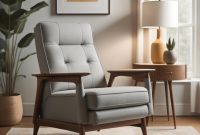 Engineered recliner stand furniture for stylish home decor