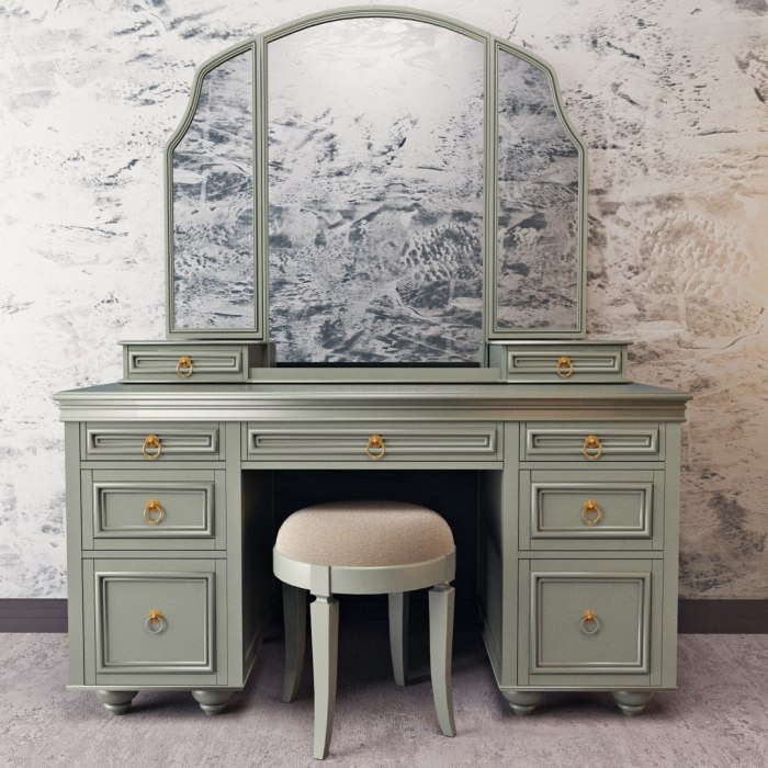 Vanity Make Desk 3d Model Handmade vanity desk furniture for stylish home decor